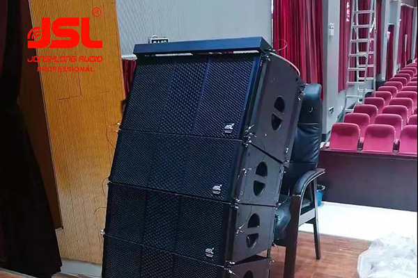 云南石林縣縣委黨校多功能廳成功選用JSL爵士龍雙八寸線陣音箱系統