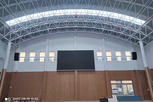 濟南市高鐵西站體育館選用爵士龍線陣音箱系統