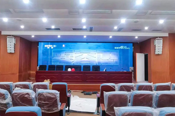 爵士龍新品LA雙4寸線(xiàn)陣音箱系統(tǒng),應(yīng)用于云南廉政教育基地