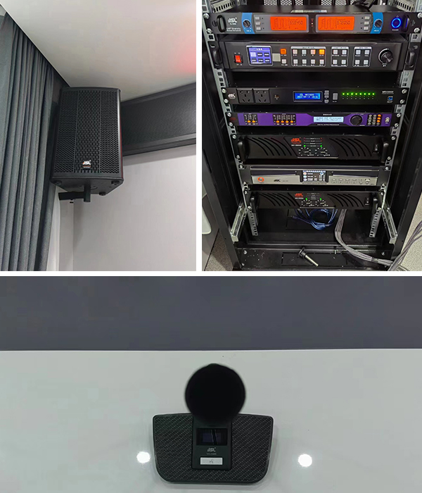 湖南工業大學經濟與貿易學院會議室選用爵士龍專業音響