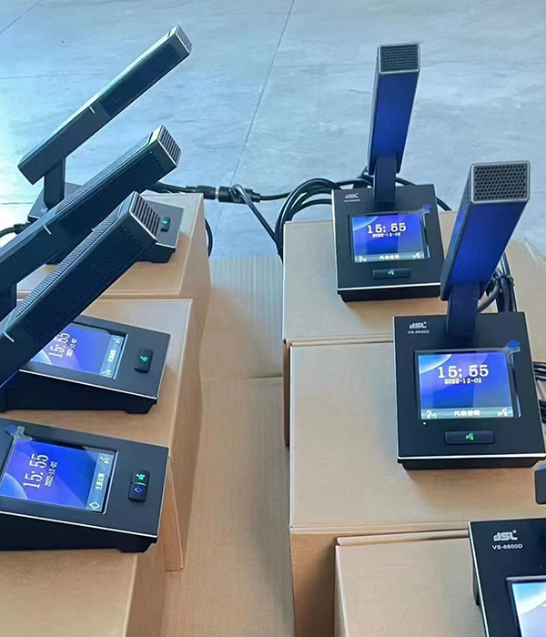 云南普洱某會議室選用爵士龍JSL手拉手視頻會議系統(tǒng)