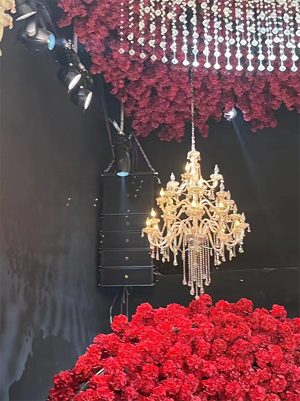 安徽某酒店宴會(huì)廳使用JSL爵士龍音響