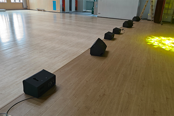 爵士龍線陣音箱成功應用于長沙麓山國際第二小學