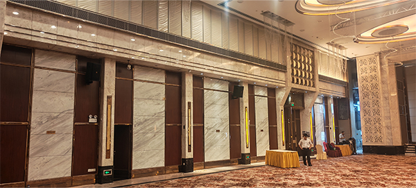 爵士龍音響為廣州珠江國際酒店宴會大廳注入聽覺新活力