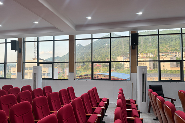 爵士龍音響助力湖南冷水江市中連鄉誠意學校報告廳煥發新聲