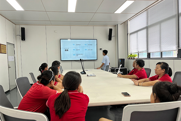 精益求精,追求卓越 —— 萬昌音響開展每周例行產品質量培訓