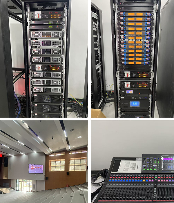 爵士龍線陣音響為銅陵學院打造專業擴聲系統