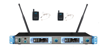 JSL爵士龍無(wú)紙化真分集頭戴帽無(wú)線話筒G990R